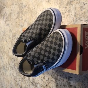 Vans slip on shoes size 1